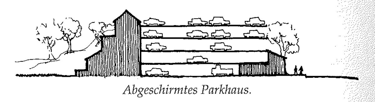 Eine Muster Sprache   97 ABGESCHIRMTES PARKEN