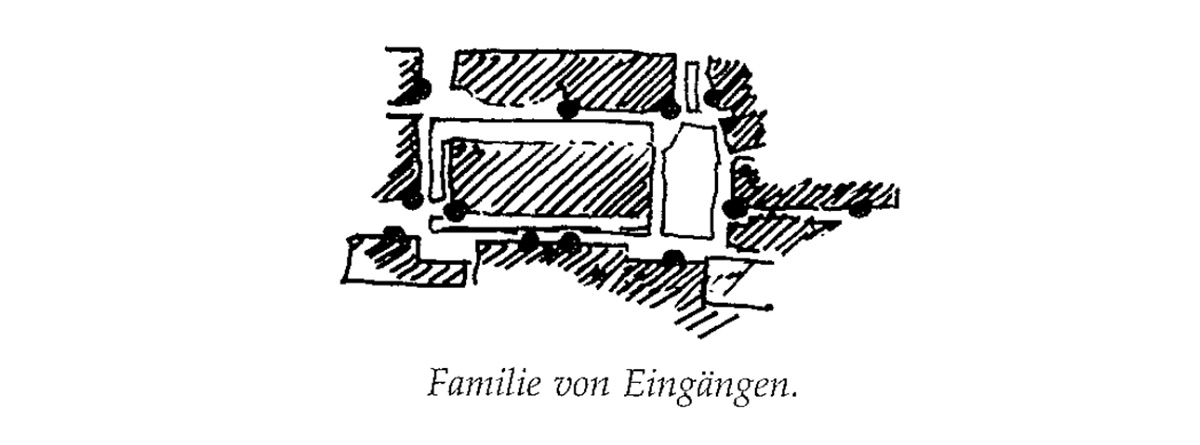 Eine Muster Sprache 102 FAMILIE VON EINGANGEN 2