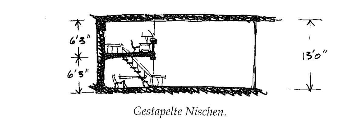 Eine Muster Sprache 190 VERSCHIEDENE RÄUMHÖHEN 2