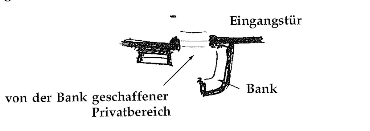 Eine Muster Sprache 242 BANK VOR DER TÜR